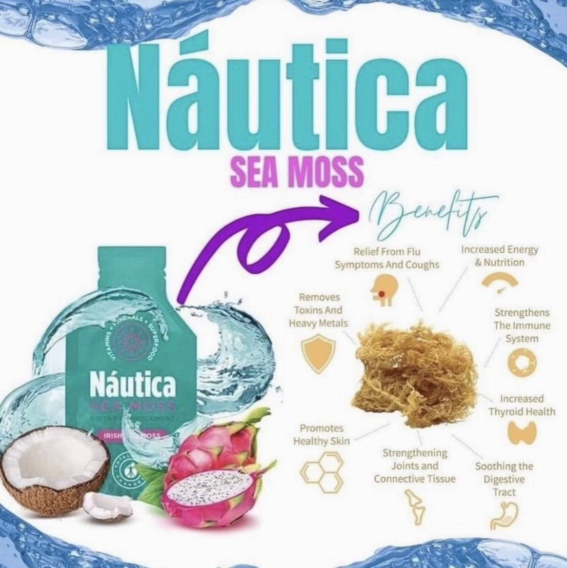 15 Days Supply Náutica Seamoss (Limited Time Offer)